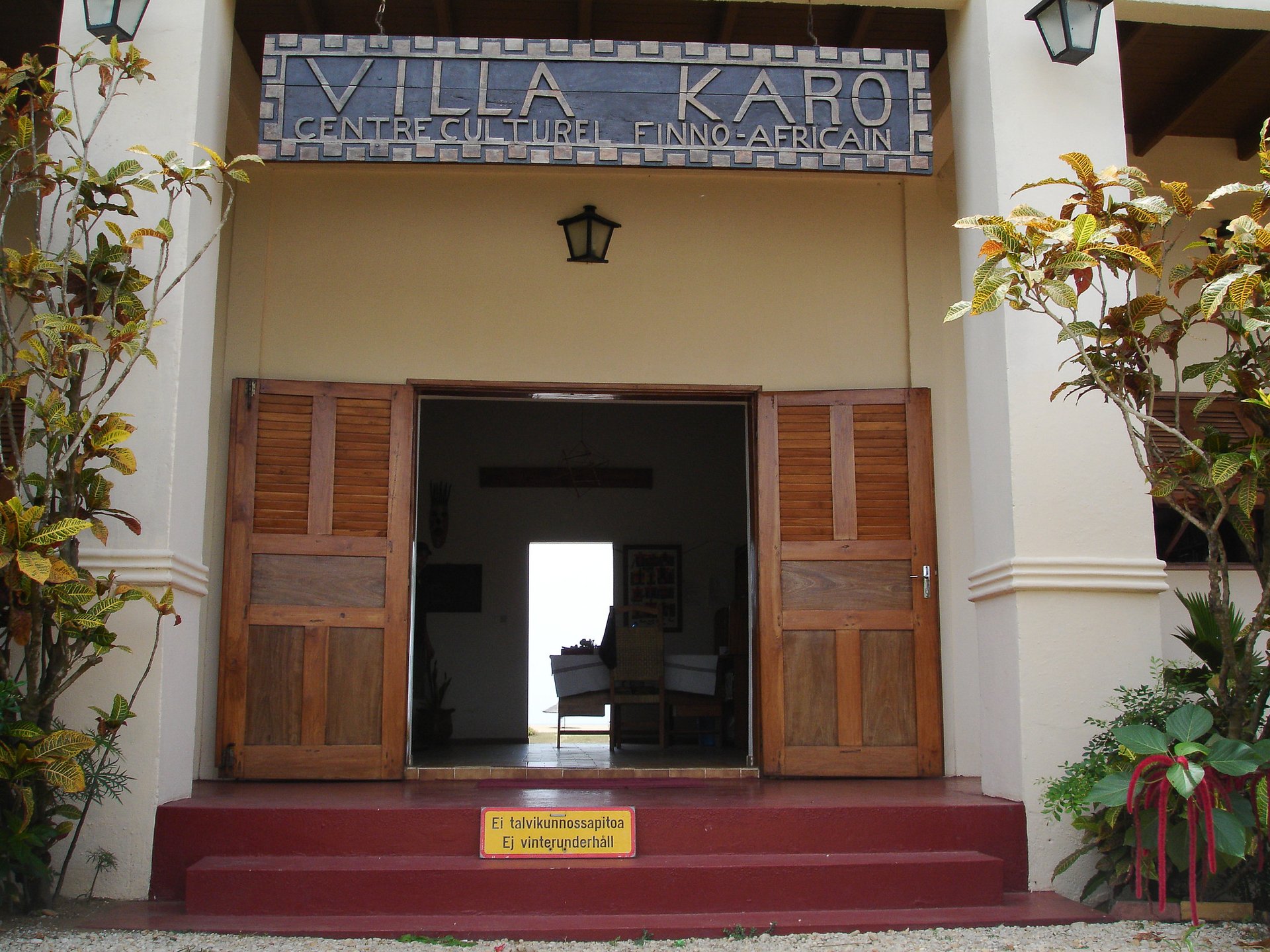 Villa Karo : centre culturel entre Benin et finlande