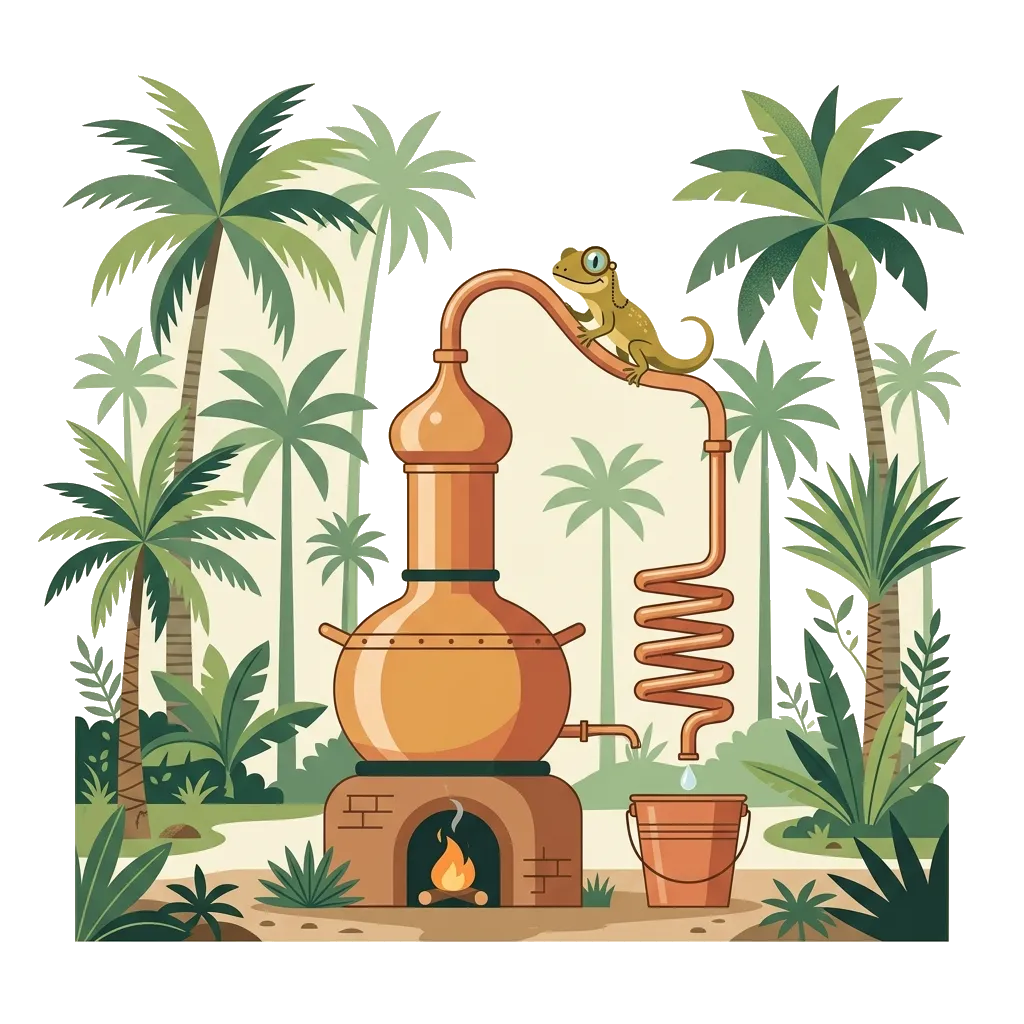 Sodabi: artisanal palm spirit of Benin